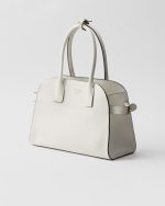 Prada Medium Leather Tote Bag - Image 2